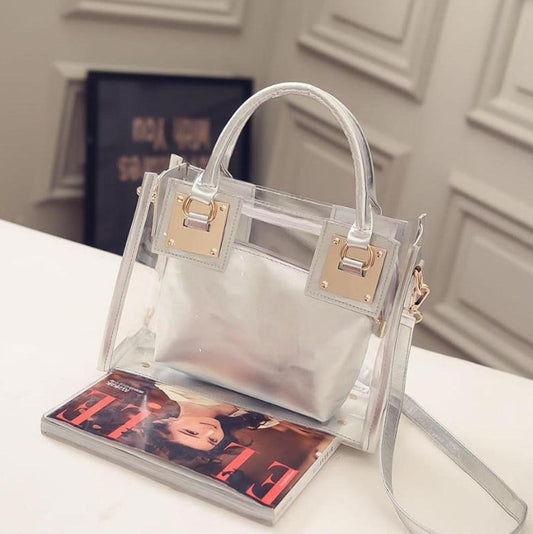Transparent Jelly Shoulder Bag for Women