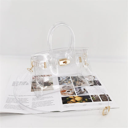 Transparent Laser Colorful Shoulder Bag
