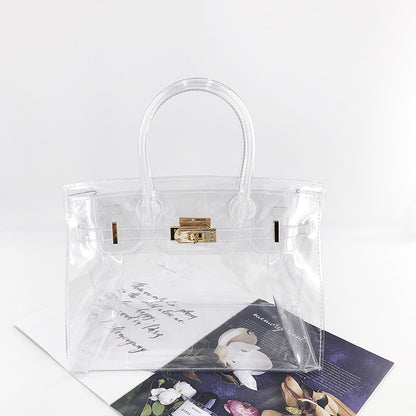 Transparent Laser PVC Women Handbag