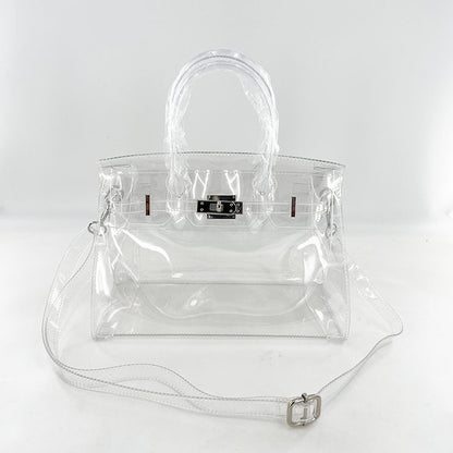Transparent Laser PVC Women Handbag