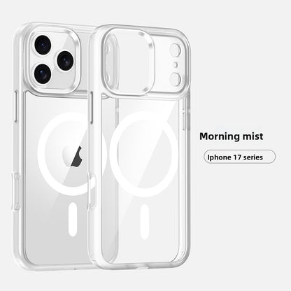 Transparent magnetic phone case