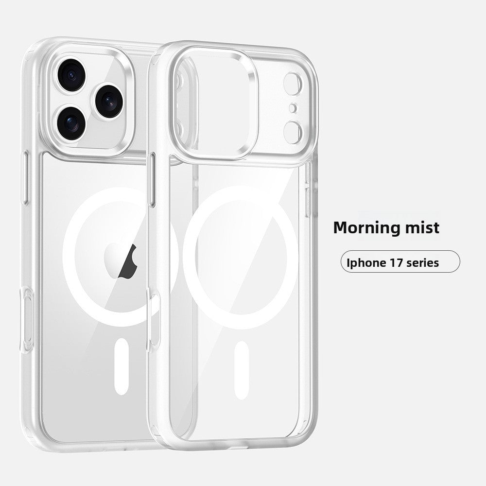 Transparent magnetic phone case