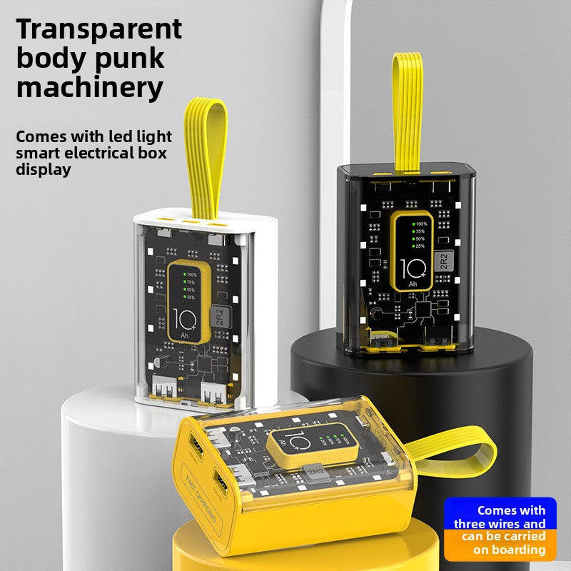 Transparent Mecha Power Bank