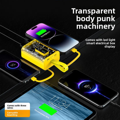 Transparent Mecha Power Bank