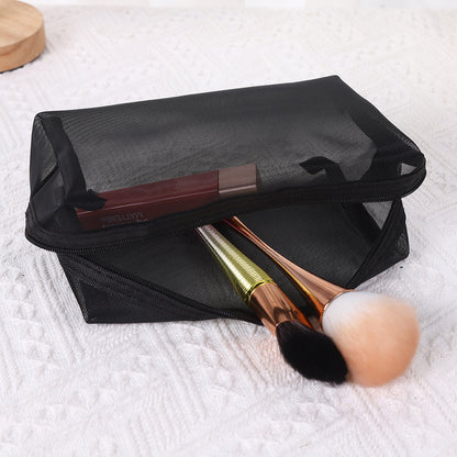 Transparent Mesh Makeup Toiletry Bag
