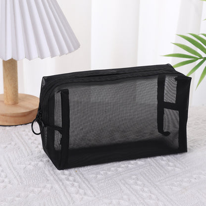 Transparent Mesh Makeup Toiletry Bag
