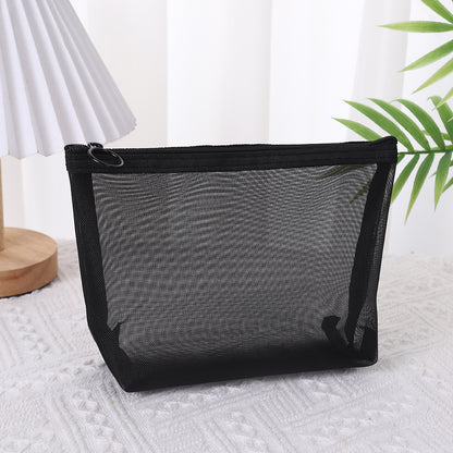 Transparent Mesh Makeup Toiletry Bag