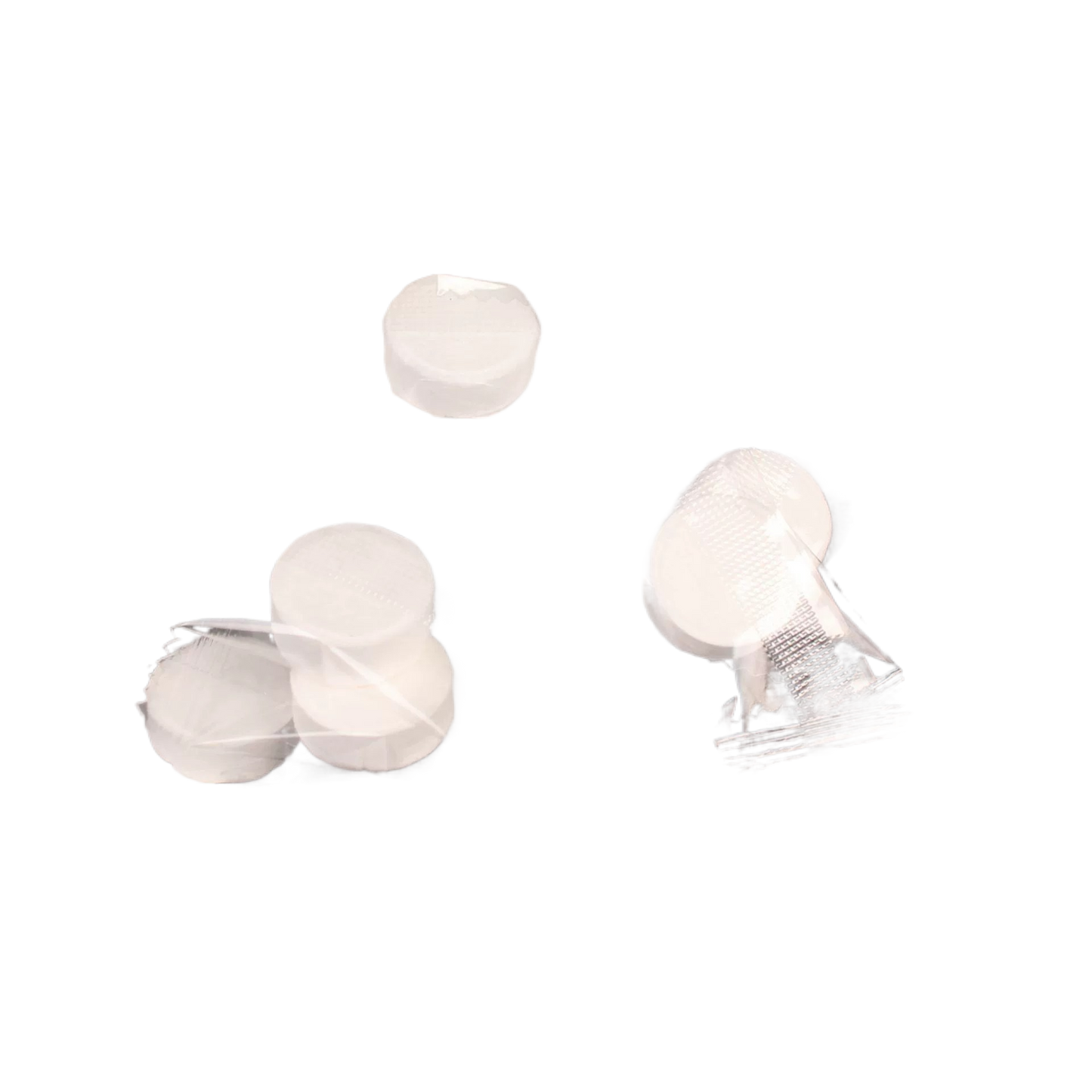 Transparent packaging compressed towels