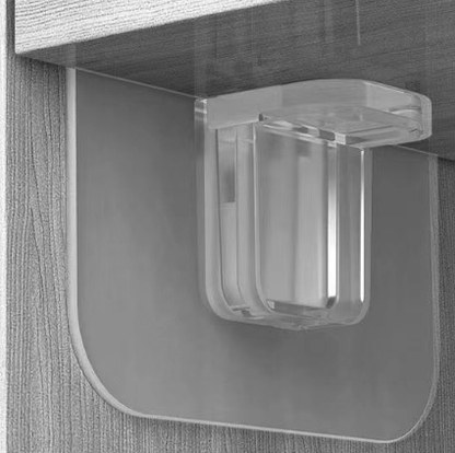 Transparent partition tray