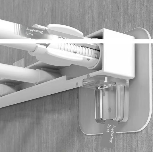 Transparent partition tray