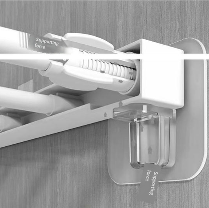 Transparent partition tray