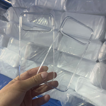 Transparent PC Phone Case for iPhone 11-17 Series, Anti-Scratch Full Coverage