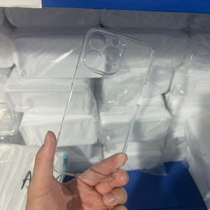 Transparent PC Phone Case for iPhone 11-17 Series, Anti-Scratch Full Coverage