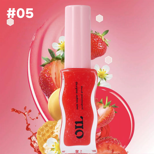 Transparent Pearlescent Lip Gloss