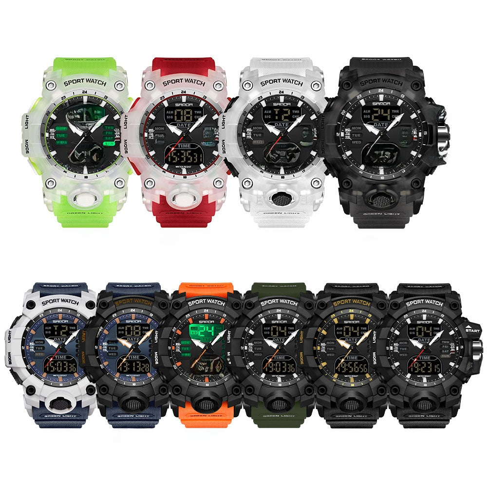 Transparent personalized wristwatch