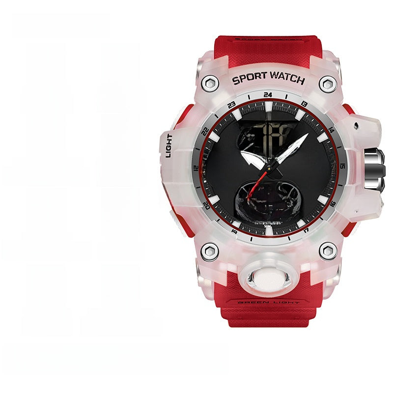 Transparent personalized wristwatch