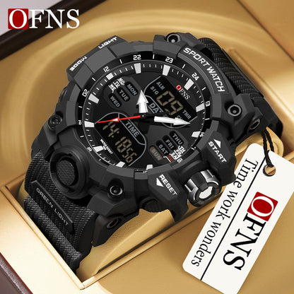 Transparent personalized wristwatch