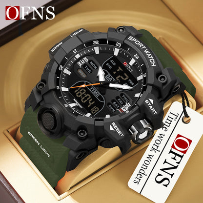 Transparent personalized wristwatch