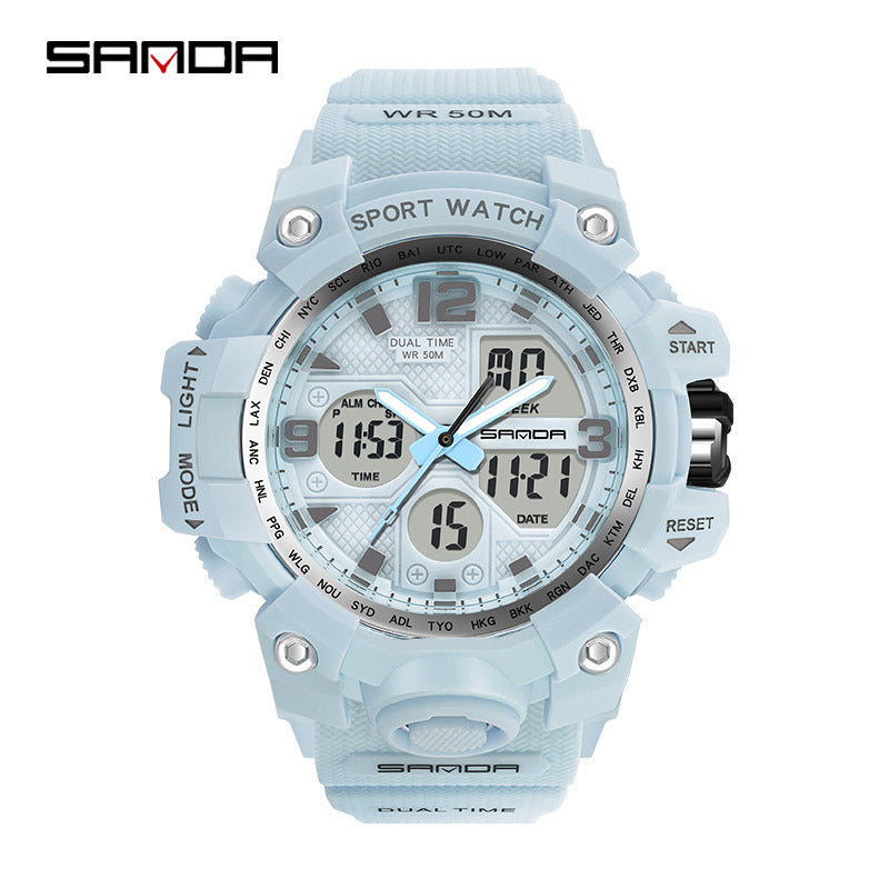 Transparent personalized wristwatch