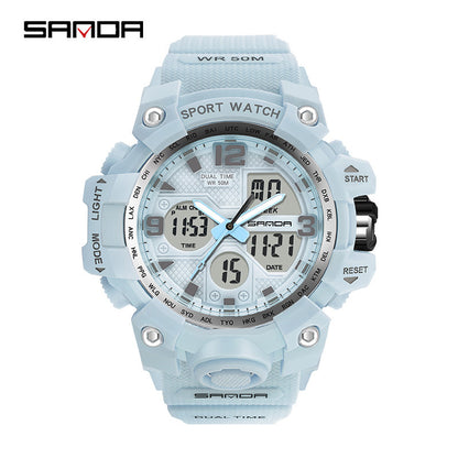 Transparent personalized wristwatch