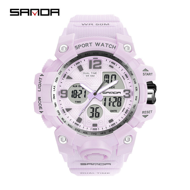 Transparent personalized wristwatch