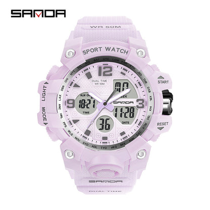 Transparent personalized wristwatch