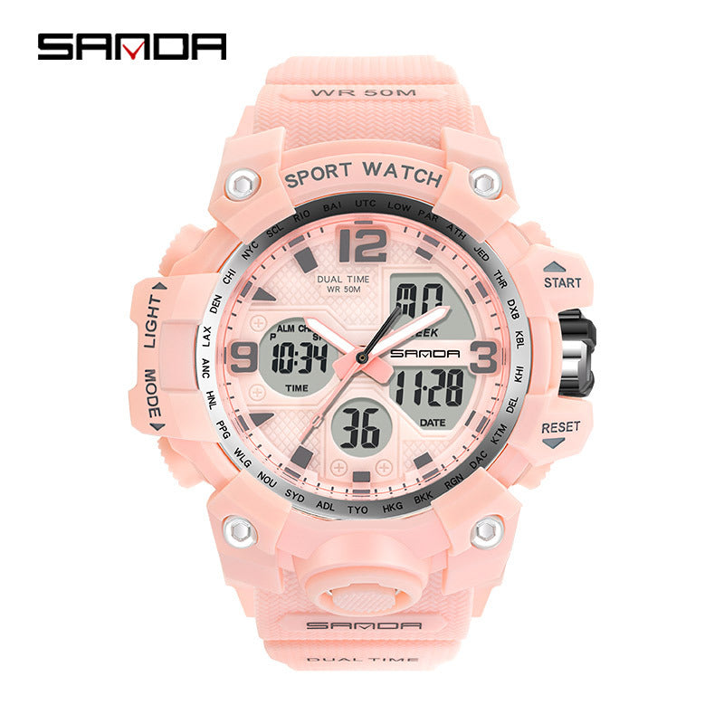 Transparent personalized wristwatch