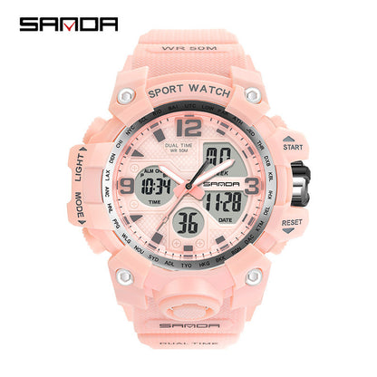 Transparent personalized wristwatch