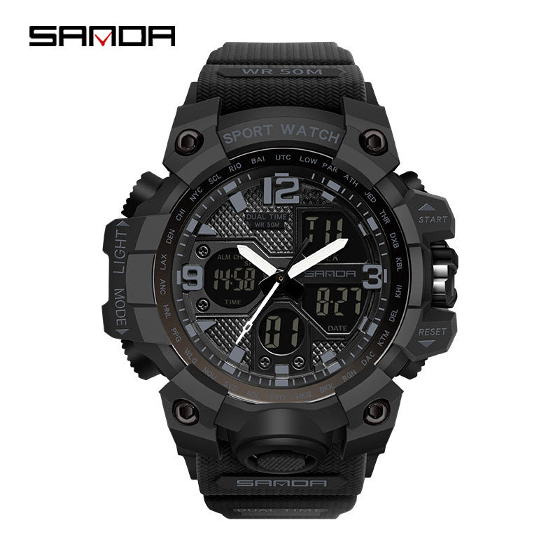 Transparent personalized wristwatch