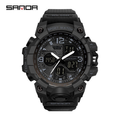Transparent personalized wristwatch