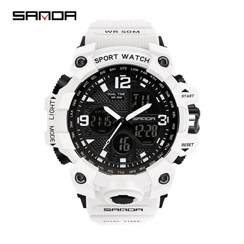 Transparent personalized wristwatch