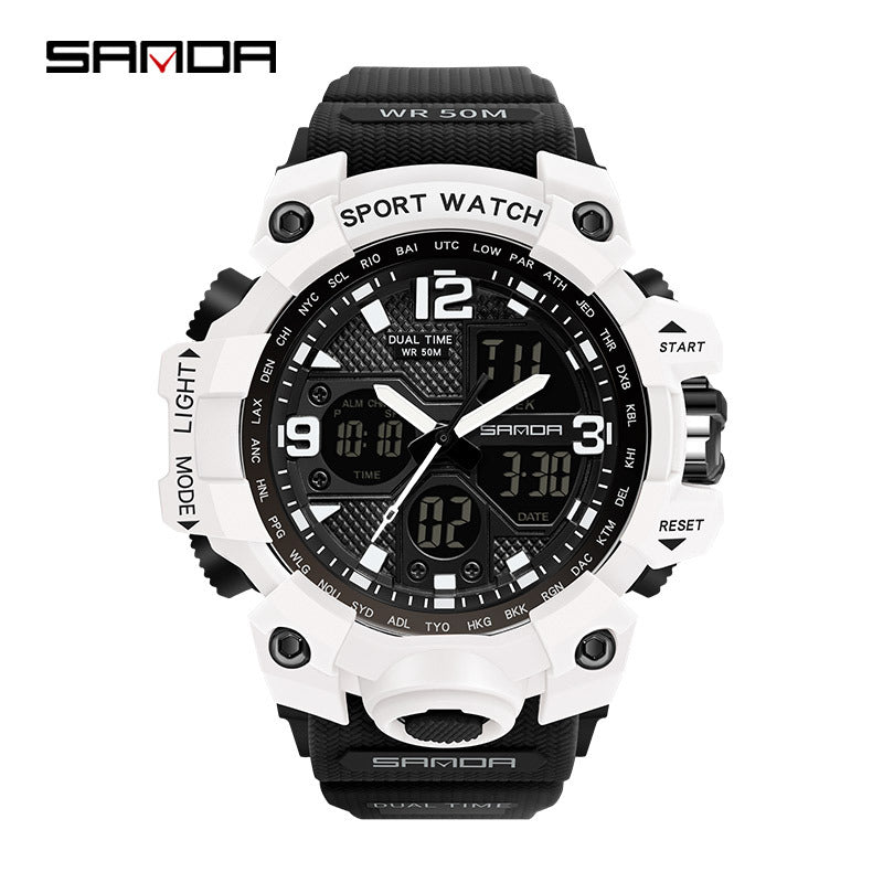 Transparent personalized wristwatch