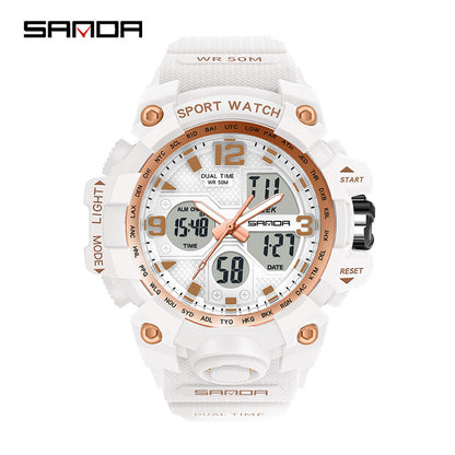 Transparent personalized wristwatch