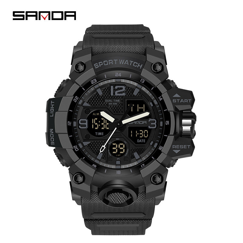 Transparent personalized wristwatch