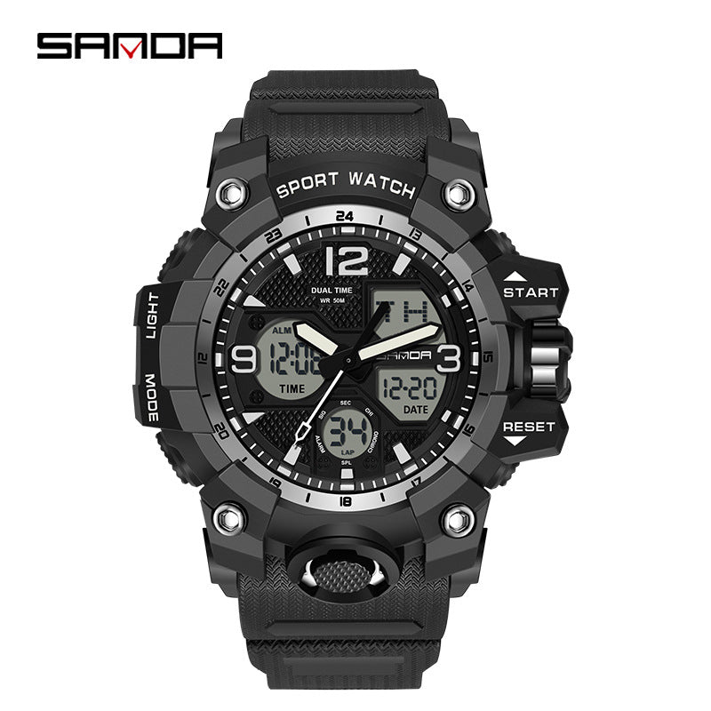 Transparent personalized wristwatch