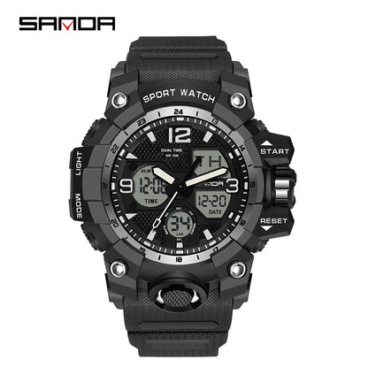 Transparent personalized wristwatch