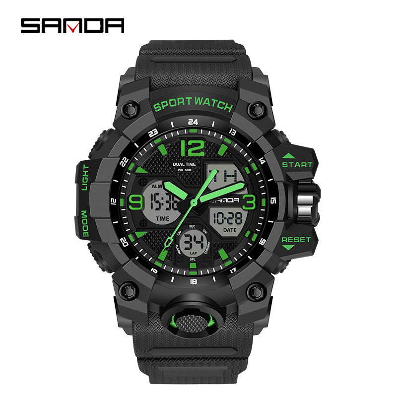 Transparent personalized wristwatch