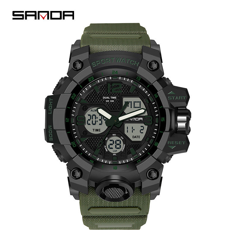 Transparent personalized wristwatch