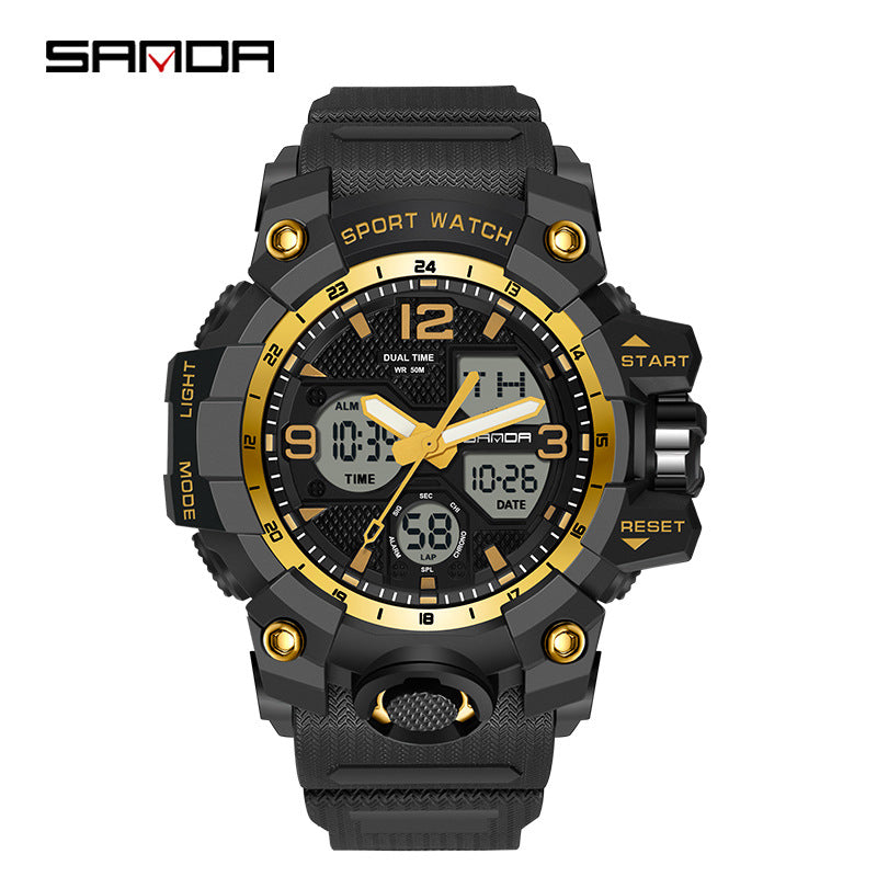 Transparent personalized wristwatch