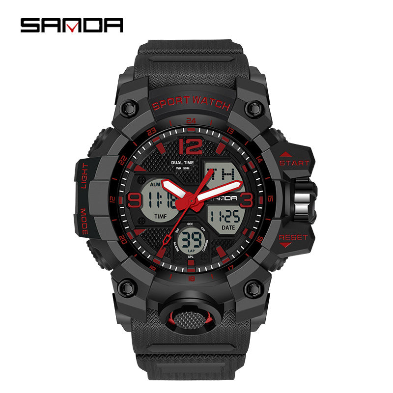 Transparent personalized wristwatch