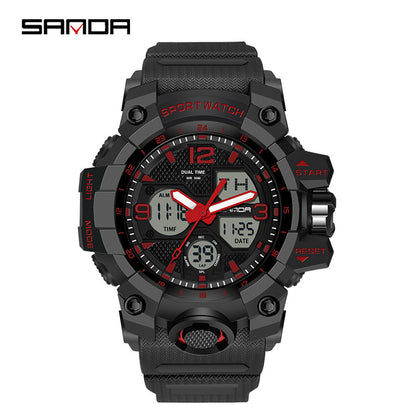 Transparent personalized wristwatch