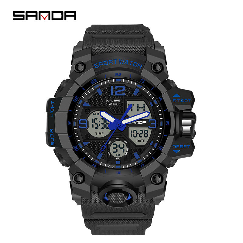 Transparent personalized wristwatch