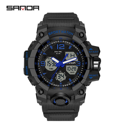 Transparent personalized wristwatch