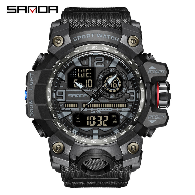 Transparent personalized wristwatch
