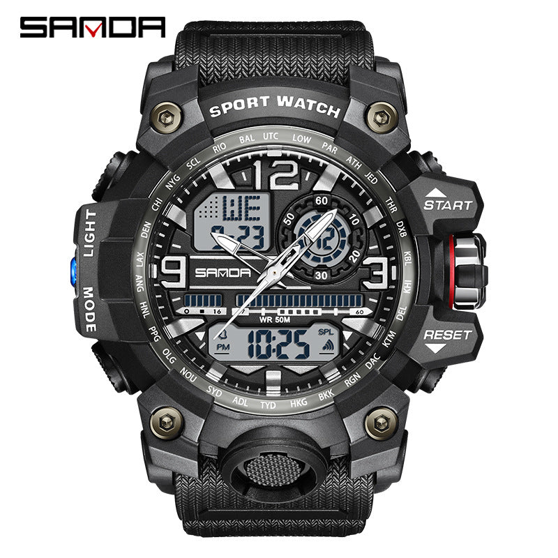 Transparent personalized wristwatch