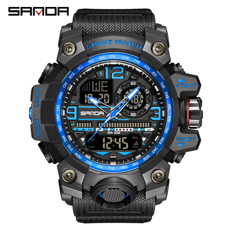 Transparent personalized wristwatch