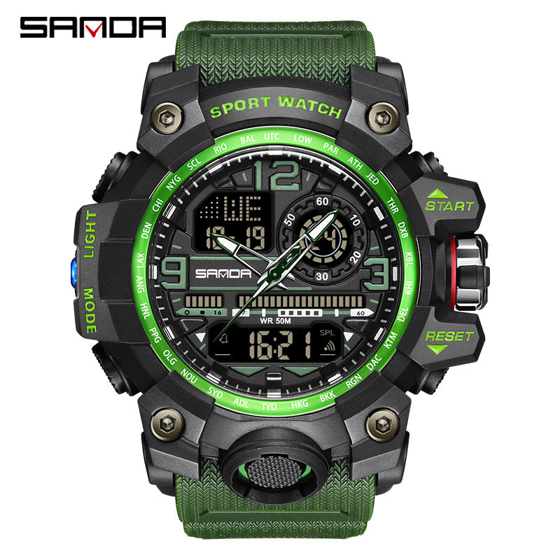 Transparent personalized wristwatch