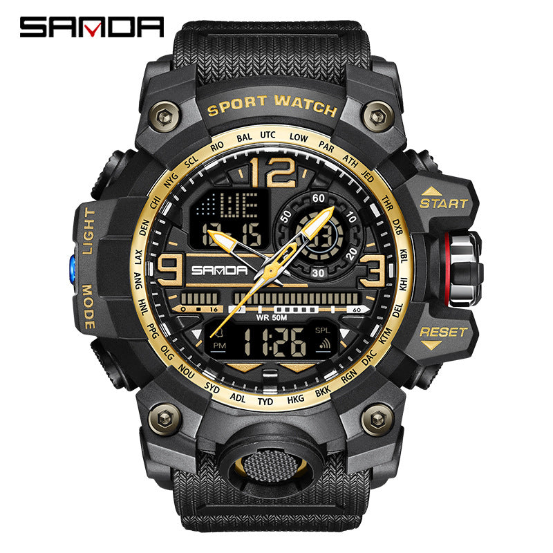 Transparent personalized wristwatch