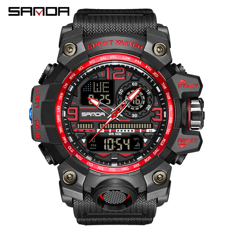 Transparent personalized wristwatch