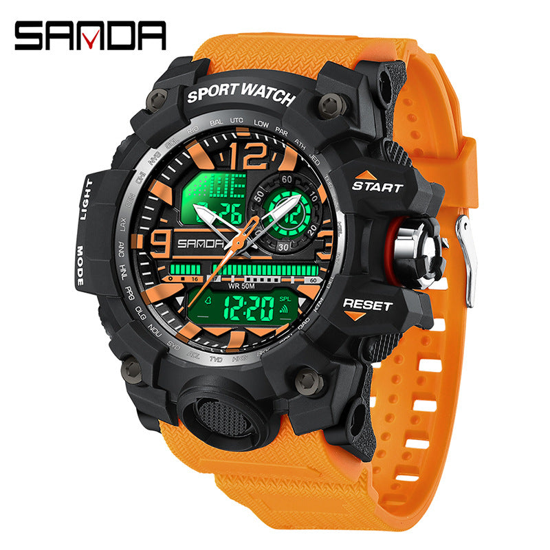Transparent personalized wristwatch